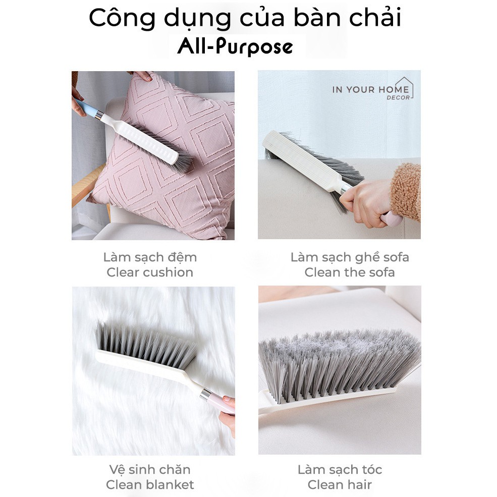 Chổi quét bụi đa năng dễ dàng làm sạch vệ sinh nhà cửa chổi lông gà