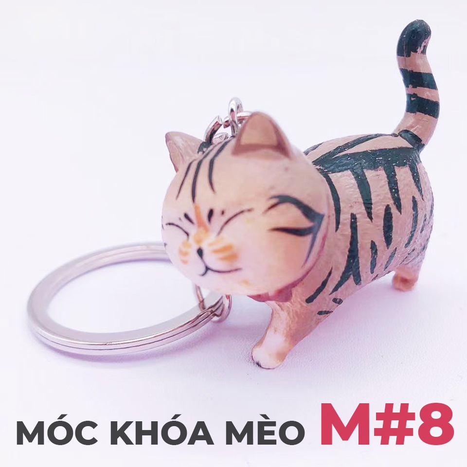 ✅ Móc Khóa Hình Mèo Siêu Đẹp, Xinh Xắn, Đáng Yêu - Quà Tặng Độc Đáo