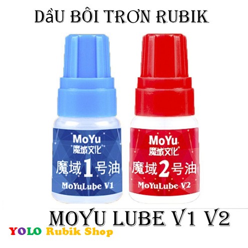 Dầu bôi trơn Rubik MoYu Lube V2 5ml - Dụng cụ Rubik