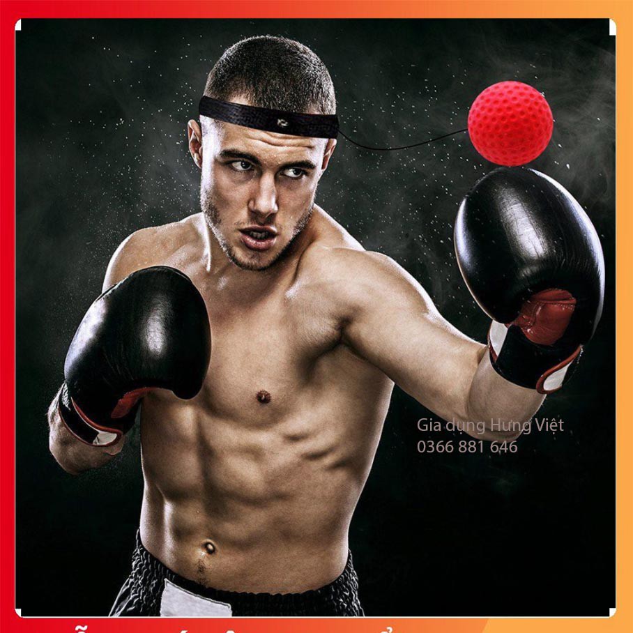 Bóng Luyện Tập Phản Xạ, Boxing Đội Đầu Xả Stress, Kích Thích Phát Triển Trí Tuệ [BÓNG PHẢN XẠ]