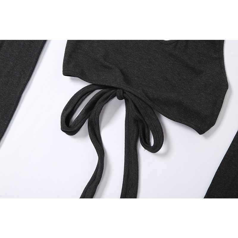 Áo Tank Top Màu Trơn Thiết Kế Hở Lưng Quyến Rũ