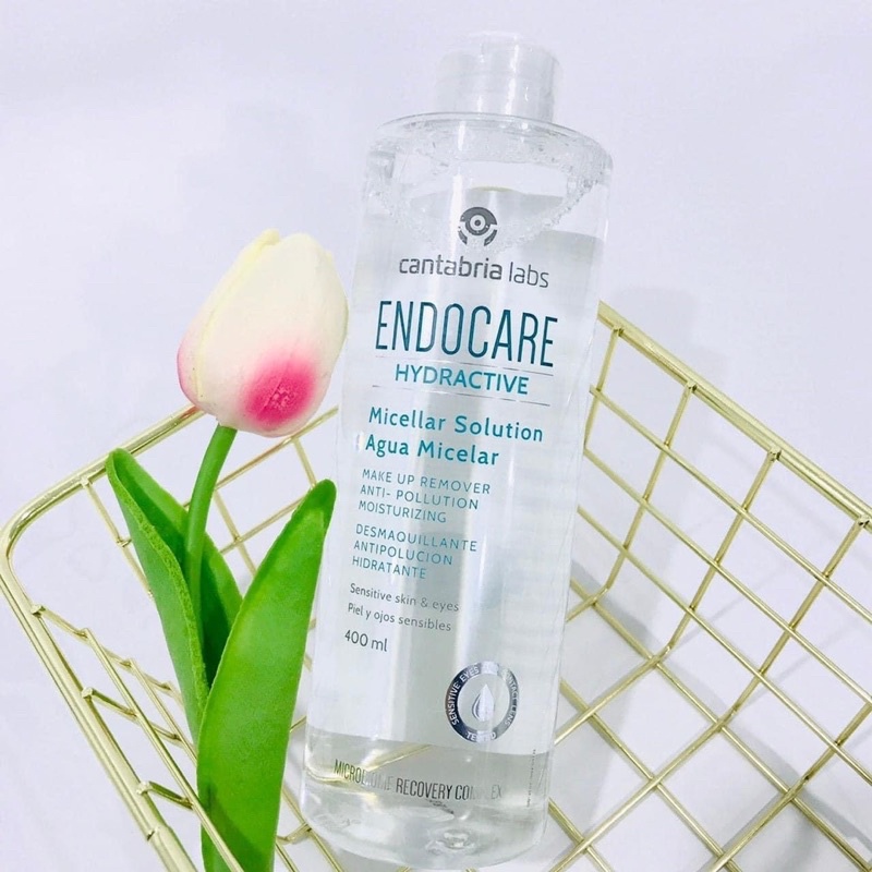 Tẩy trang Endocare Hydractive Micellar Solution Agua Micelar 400ml
