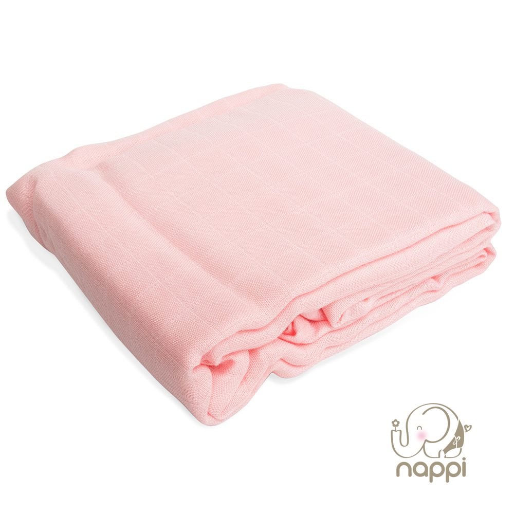 Khăn tắm Nappi cho bé sơ sinh sợi tre khăn đa năng hộp một chiếc kích thước 120x120cm