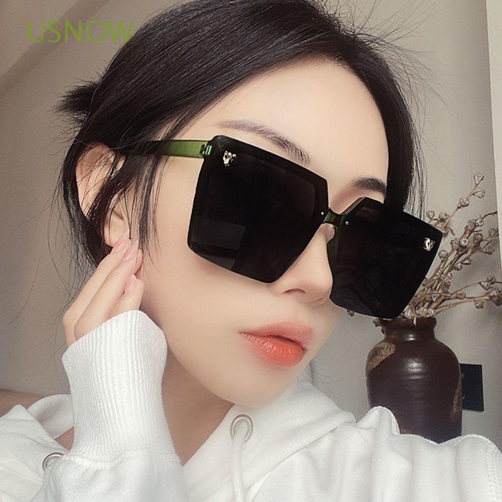 Kính Mát Phân Cực Gọng Vuông Chống Tia UV400 Thời Trang Cho Nữ