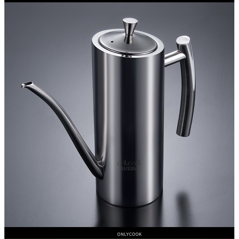 Bình inox đựng nước chấm gia vị Onlycook chuẩn nhà hàng 5 sao sang trọng