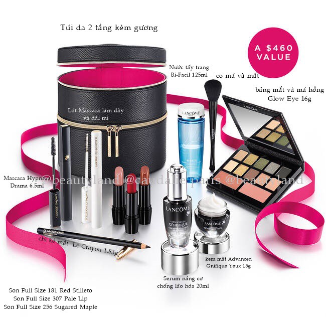 [ HÀNG CÓ SẴN] SET LANCOME 2019