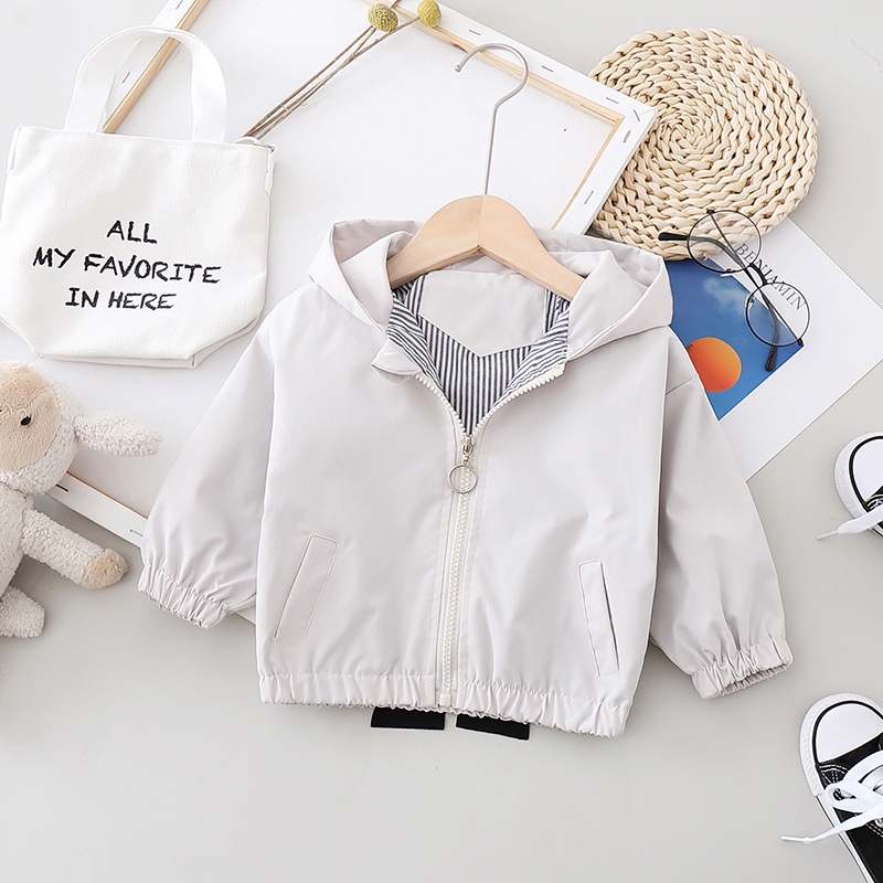 Áo Khoác Họa Tiết Hoạt Hình Phong Cách Hàn Quốc Thời Trang Thu Đông Dành Cho Trẻ