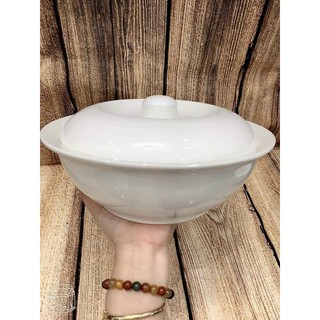 Thố sứ có nắp 24cm