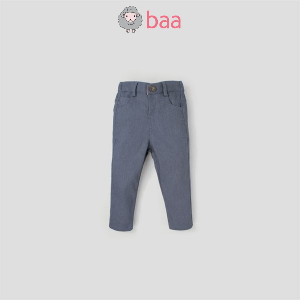 Quần dài kaki BAA BABY màu xanh jean cho bé gái - GT-QU13D-002XA