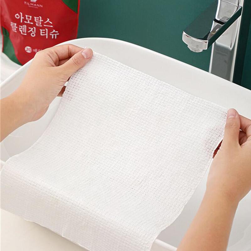 We Flower Khăn Nén Bằng Cotton 20x20cm Dùng Một Lần Tiện Lợi Khi Đi Du Lịch | BigBuy360 - bigbuy360.vn