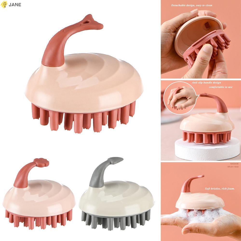 Lược silicon gội đầu massage tiện dụng khi tắm