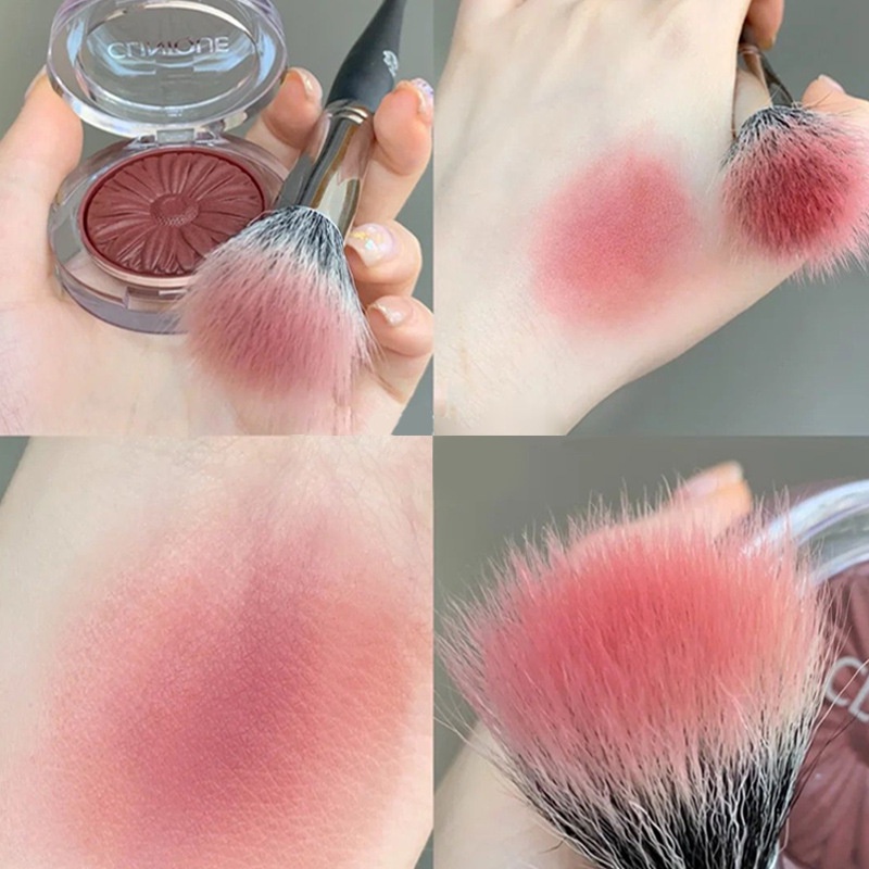 Cọ Đánh Phấn Má Hồng Hai Đầu Tiện Dụng Chất Lượng Cao