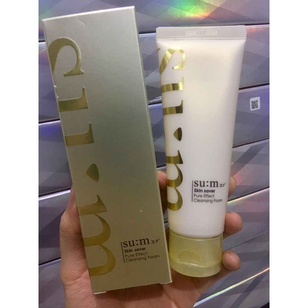 Sữa Rửa Mặt Sạch Mịn Sáng Da Sum 120ml