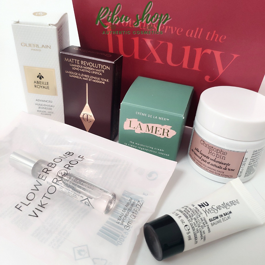 Tách set mỹ phẩm dưỡng da Sephora Luxe 12/2021 Mỹ - Ribu shop