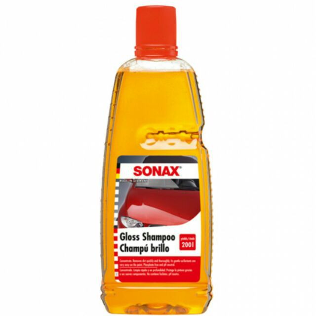 Nước Rửa Xe Sonax Gloss Shampoo, Nước Rửa Xe Sonax Đậm Đặc 1 Lit