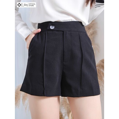 Quần Đùi Gân màu đủ màu, form dáng suông vận động thoải mái Liin Clothing Q3440