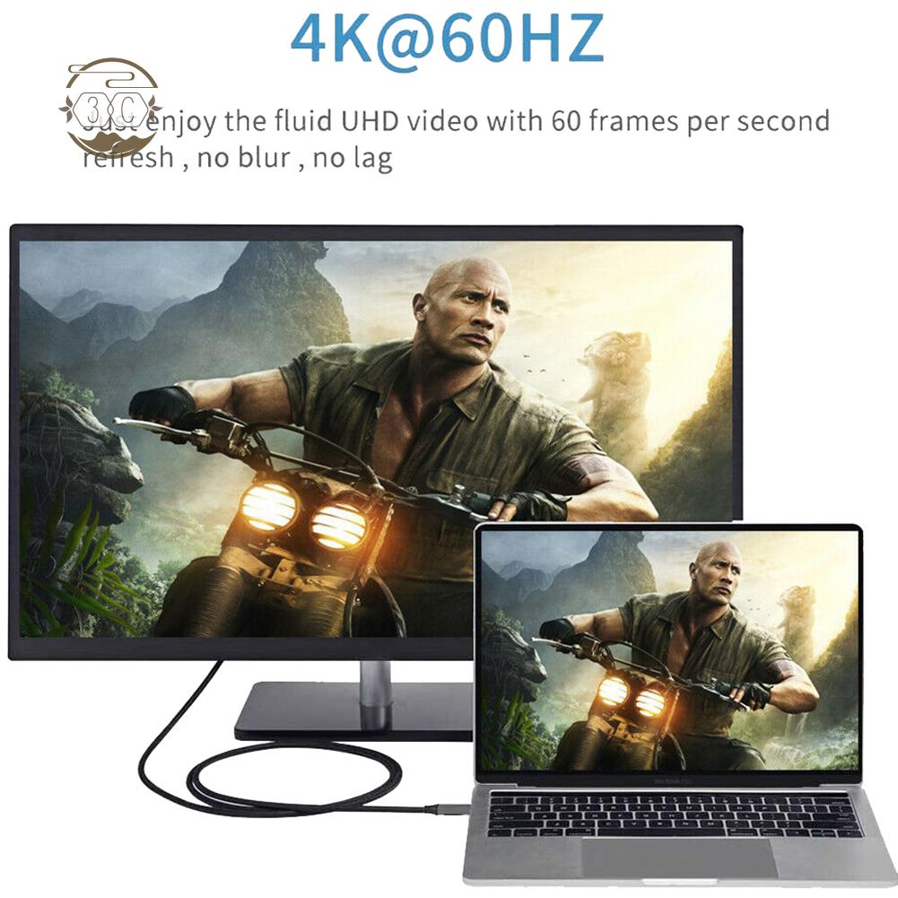 Cáp Chuyển Đổi Usbc Para Mini 6ft Thunderbolt 3 Para Cabo Dp 4k | BigBuy360 - bigbuy360.vn