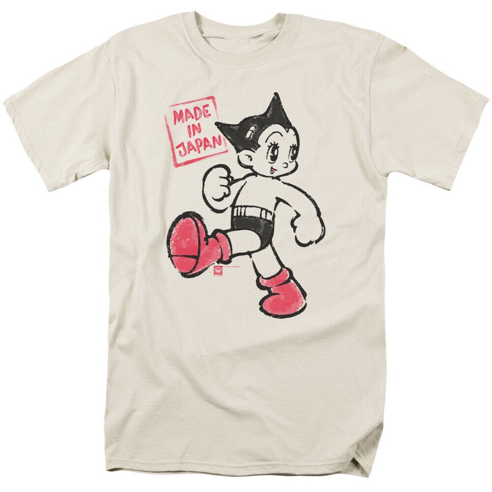 Atomic Little King Kong Astro Boy Astro Boy Áo thun ngắn tay cổ tròn Cotton