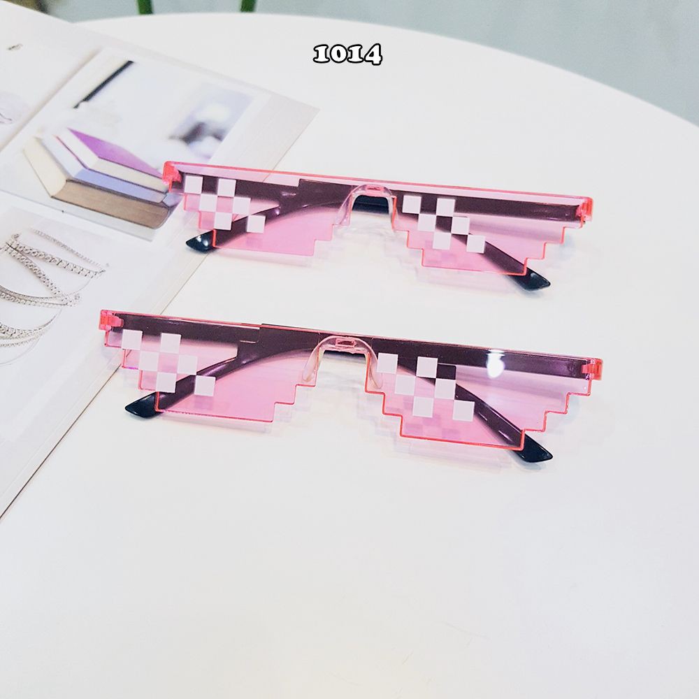 [Mã FAGOGO giảm 12% đơn 99K] Mắt kính Thug Life hot trend❤️FREESHIP❤️kính mát nam nữ nhựa dẻo thời trang Ah1014 | BigBuy360 - bigbuy360.vn
