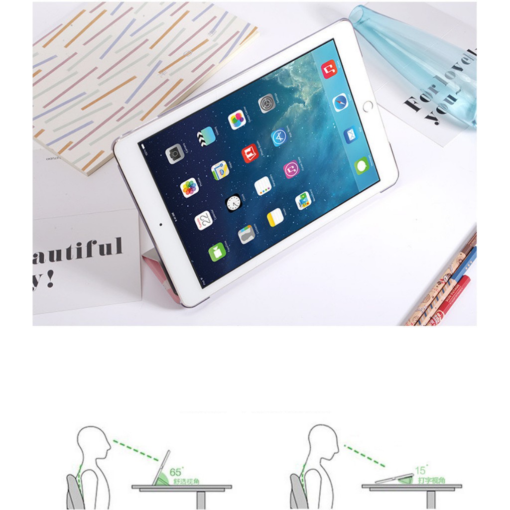 Bao da ipad Silicon hình Bibi cute ốp ipad Air 2/Air 1/Pro 10.5/Air 3/10.2 gen 7/8...MART CASE | BigBuy360 - bigbuy360.vn