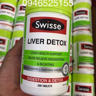 Thanh lọc gan lLiver Detox swisse