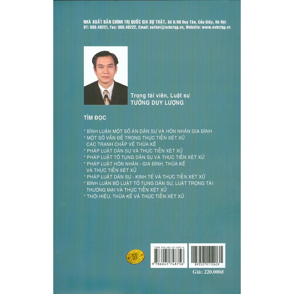 Sách - Pháp Luật Dân Sự Và Thực Tiễn Xét Xử | BigBuy360 - bigbuy360.vn