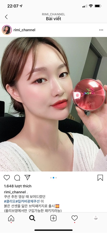 PHẤN NƯỚC CĂNG BÓNG CLIO KILL COVER GLOW CUSHION