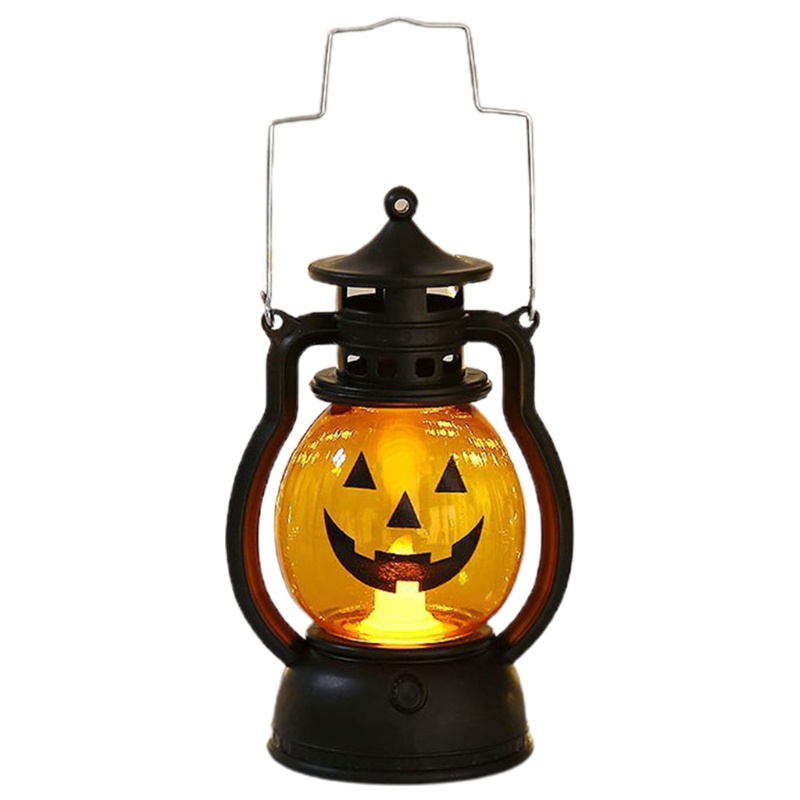 Li Lồng Đèn Dầu Ngựa Bí Ngô Ma Bí Ngô Halloween Di Động P