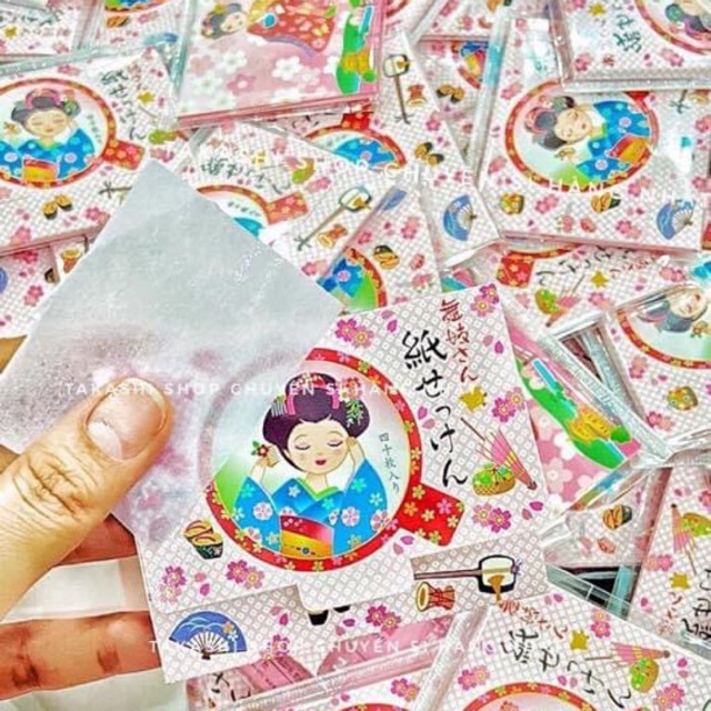 Xà Phòng giấy rửa tay