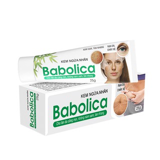 Kem ngừa nhăn Babolica tuýp 25g