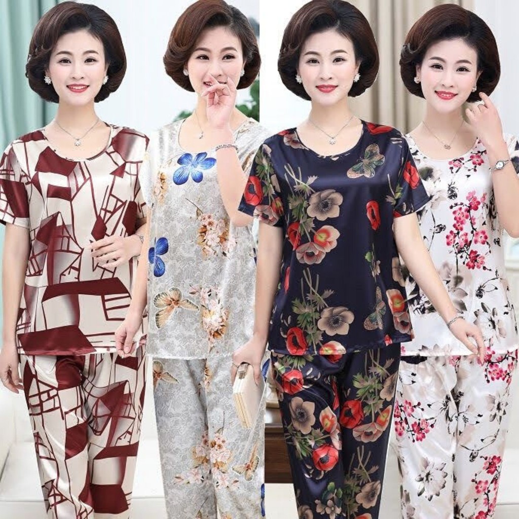 Đồ bộ thời trang From rộng mặc nhà cho mẹ - Dạo phố Mặc nhà