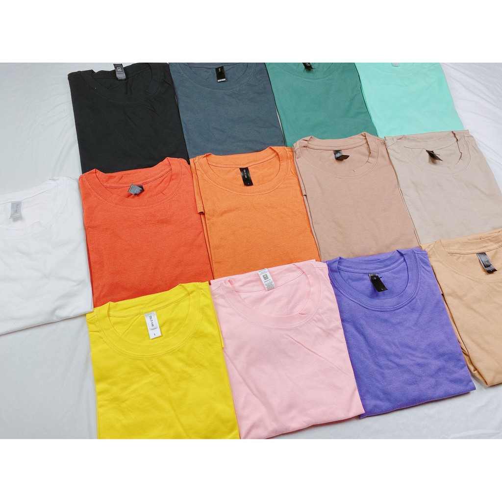 Áo Thun Trơn Tay Lỡ Cotton 100% TK140, Form Rộng Oversize Bigsize Cho Cả Nam và Nữ, Nhiều Size Nhiều Màu, Ken T-Shirt