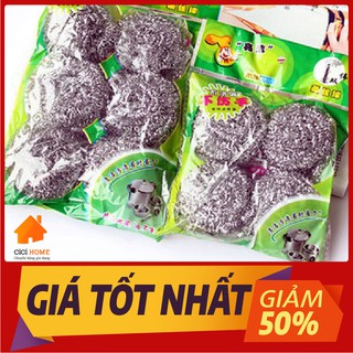 Combo 4 miếng chà nồi niêu xoong chảo