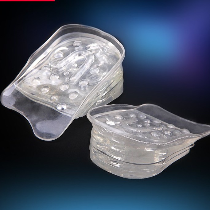 Lót giày silicon tăng chiều cao 3 cm - free size nam nữ - Sản phẩm có 10 miếng dùng cho 1 đôi giày – Cami - PK02