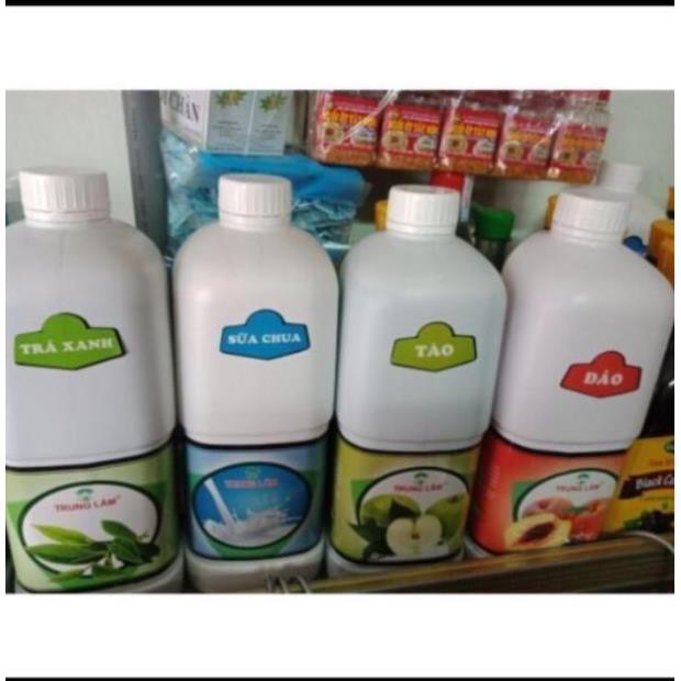 100ml Siro Trung Lâm làm trà sữa