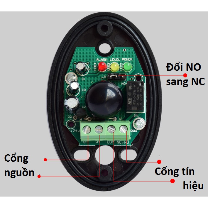 Beam Hàng Rào Hồng Ngoại Báo Động 1 Tia 20m ABO-20L