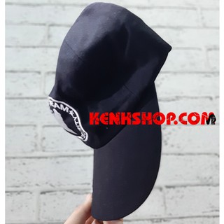 Nón kết logo GhostTeam 2 màu đen và trắng