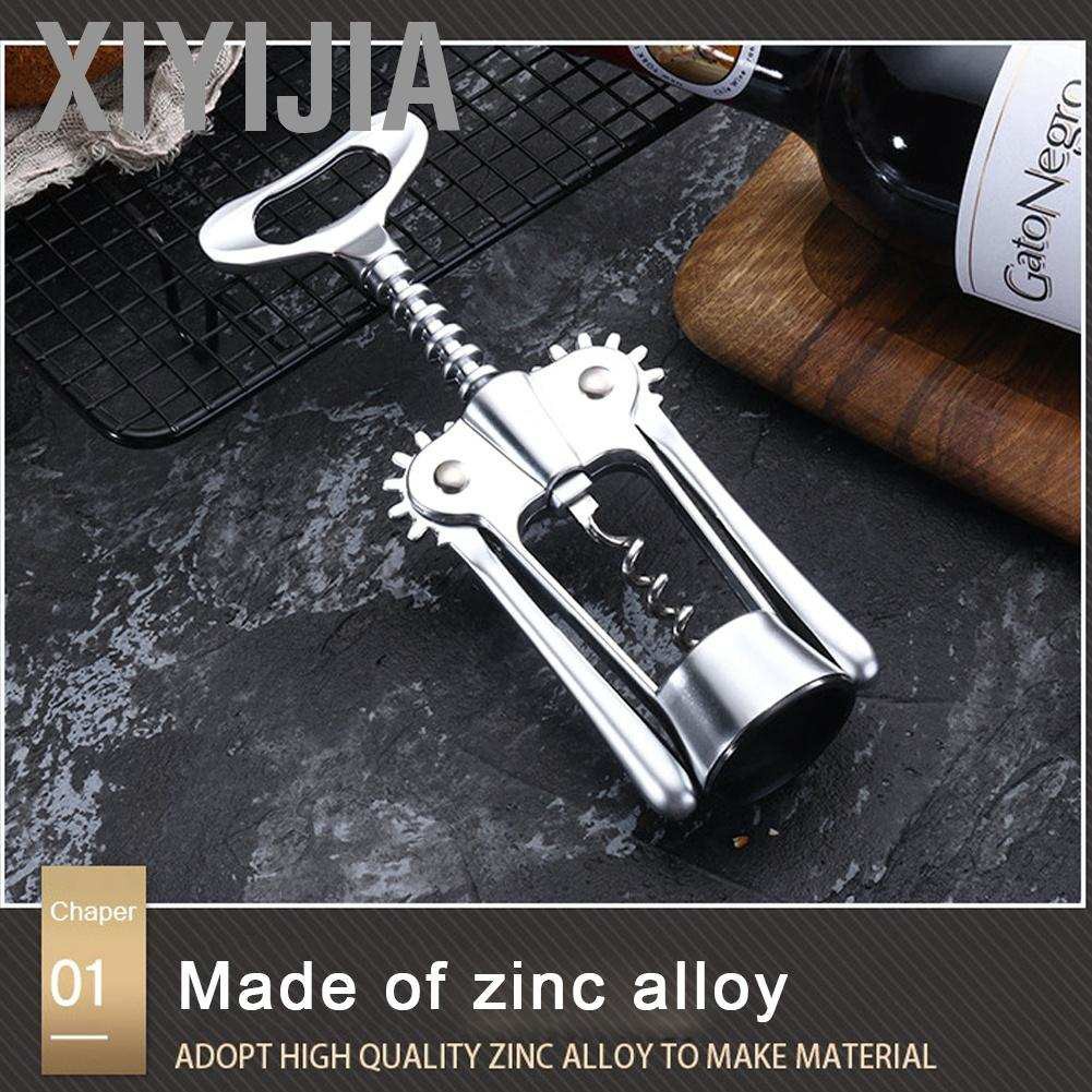 Xiyijia Multifunction Zinc Alloy Red Wine Beer Bottle Opener Corkscrew Cork Puller Remover Home Bar Tool