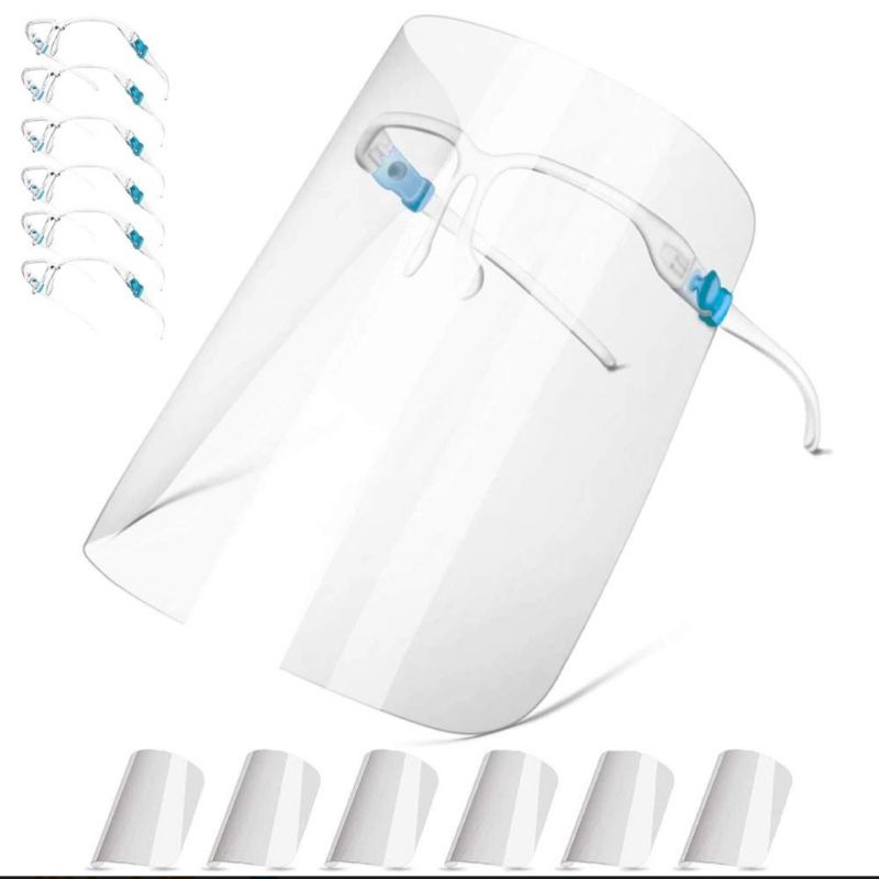 Gọng Kính faceshield chống bụi chống giọt bắn