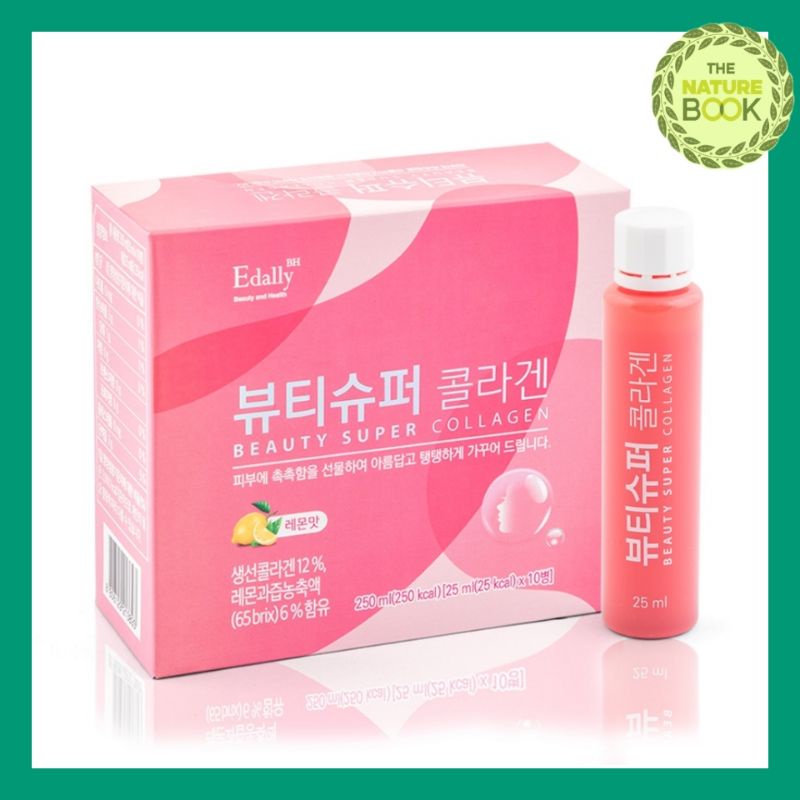 Nước uống collagen Edally BH, collagen nước thủy phân chống lão hóa đẹp da chắc xương khớp (10 lọ x 