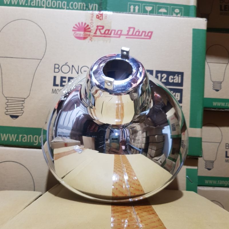 Combo 11c chao nhựa mạ bạc 30cm