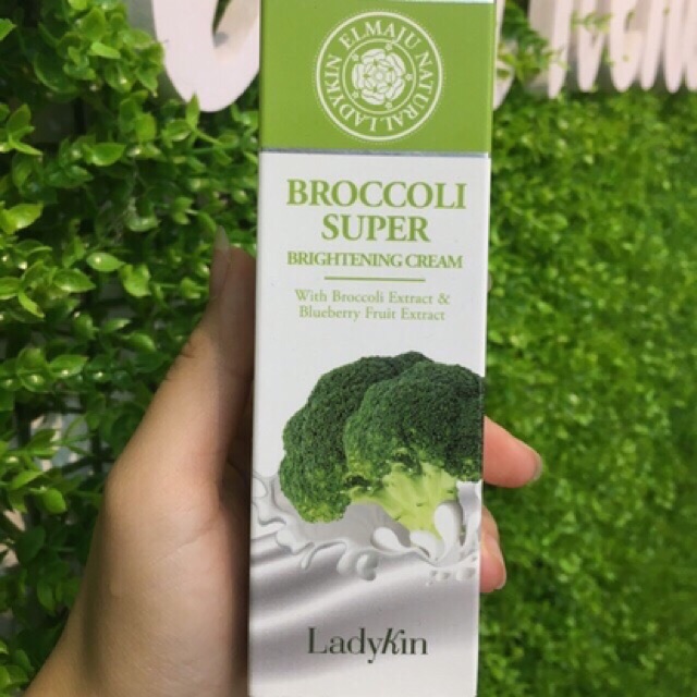 Kem bông cải xanh Ladykin Broccoli Super Brightening