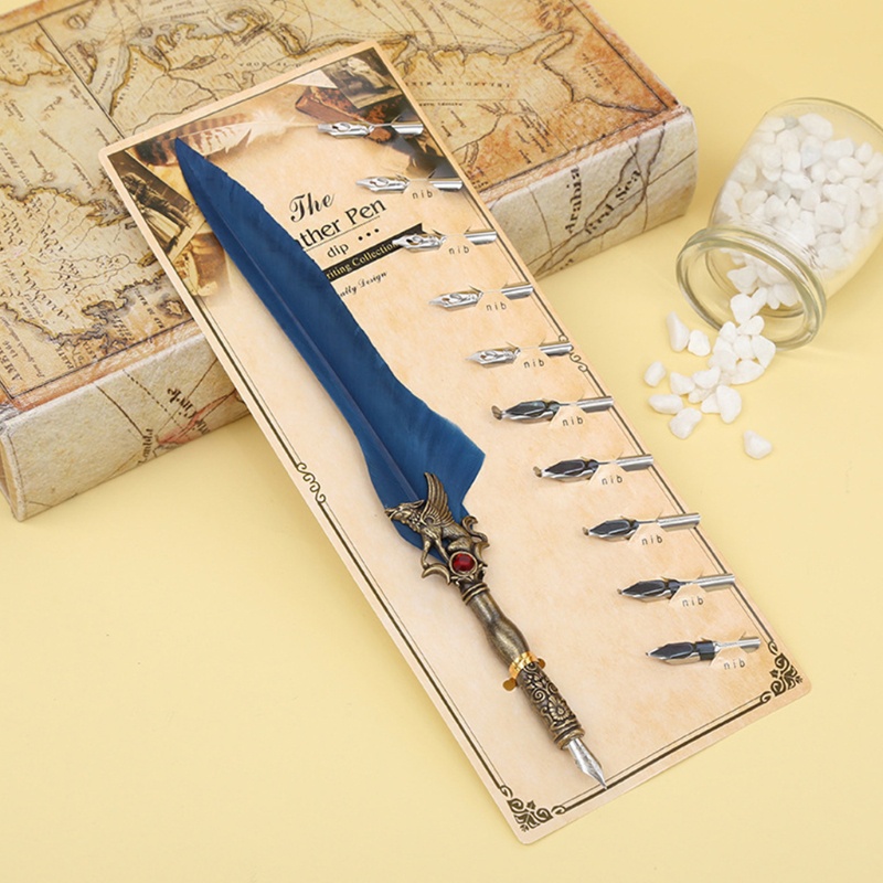 Bộ Bút Chấm Kèm 10 Ngòi Thay Thế