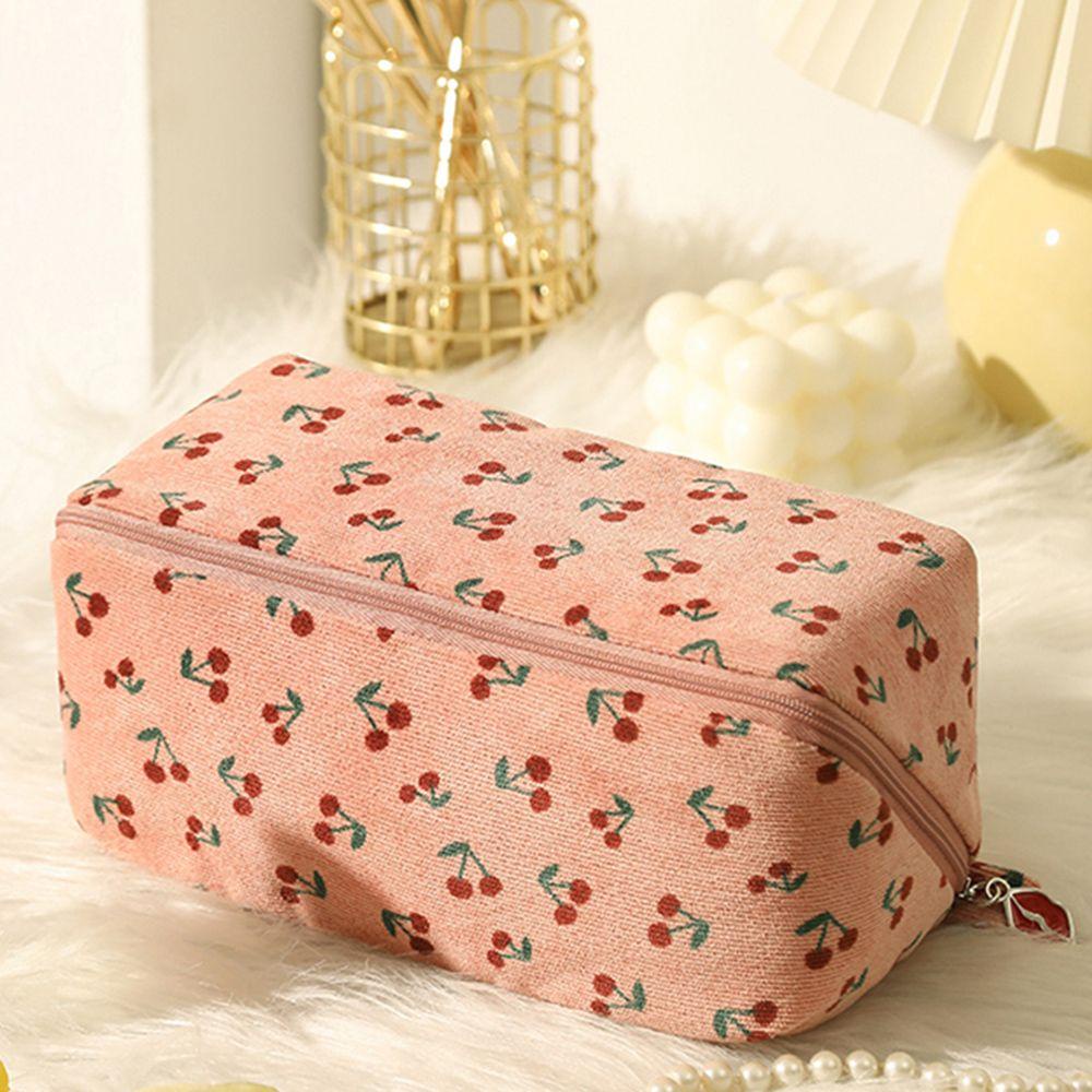 .Túi Đựng Mỹ Phẩm Bằng Da PU Chống Thấm Nước Nhiều Ngăn Tiện Dụng