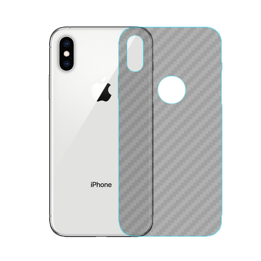 Set 3 Miếng Dán Bảo Vệ Mặt Lưng Điện Thoại Bằng Sợi Carbon Cho Iphone 6 6s 7 8 Plus Xs Xr Xs Max iPhone 12 Pro Max