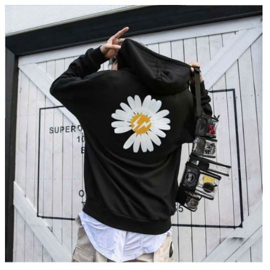 Áo hoodie nam nữ HOA CÚC Unisex Peaceminusone G DRAGON