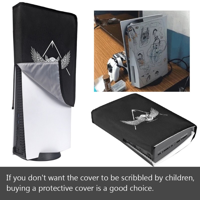 Vỏ Bảo Vệ Chống Bụi Hình Chim Cú Cho Ps5 Playstation 5 Console