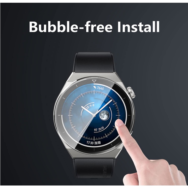 Set 4 Kính Cường Lực Bảo Vệ Màn Hình Đồng Hồ Thông Minh Huawei Watch GT 3 Pro 46mm