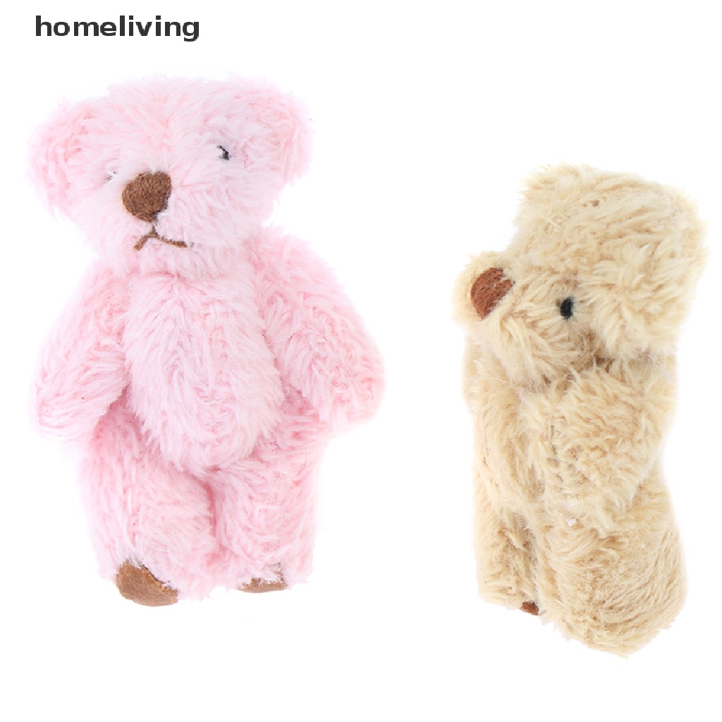 Gấu Bông Tóc Dài 4.5CM Dễ Thương Dùng Để Trang Trí Quần Áo / Điện Thoại