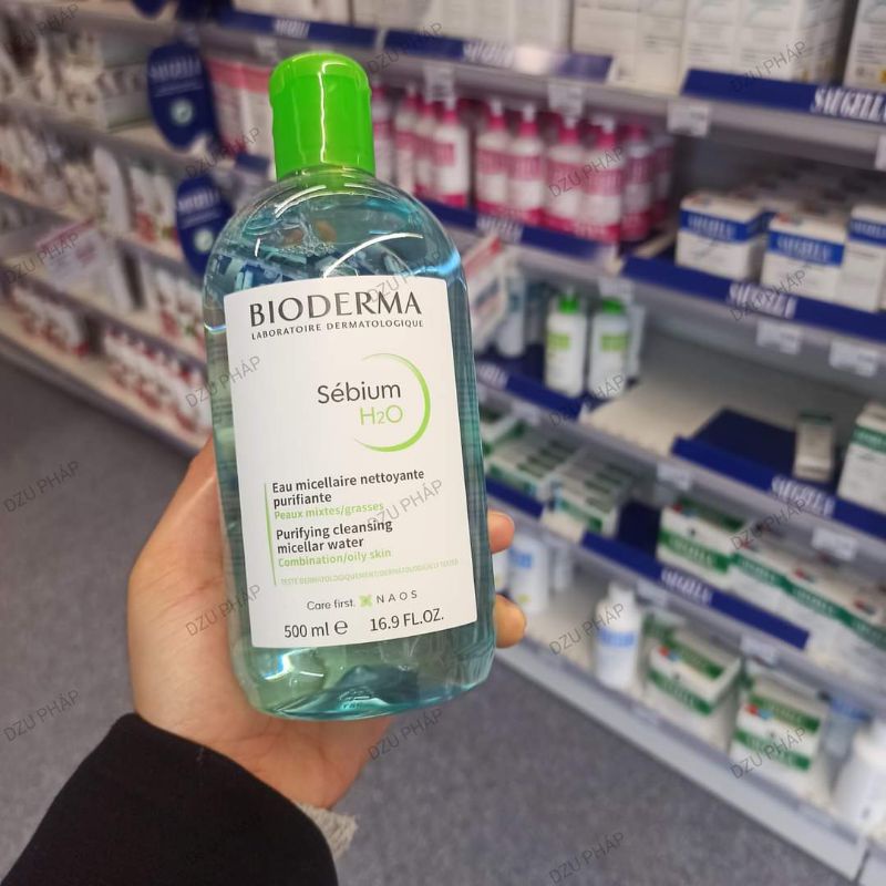 Tẩy trang nội địa Pháp XANH DA DẦU MỤN 500ml